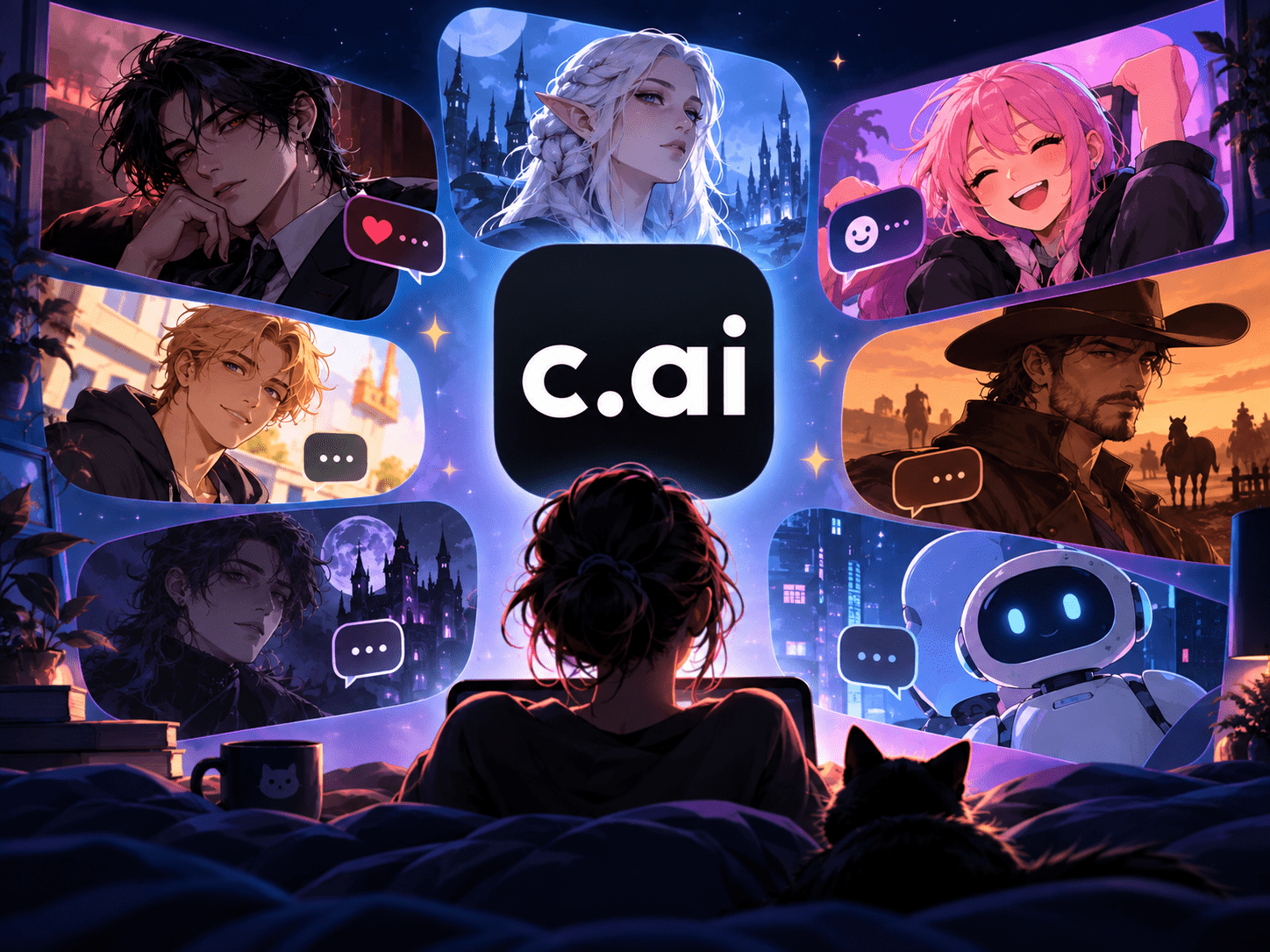 Character AI Chatbot Stats: What Are People Roleplaying With?